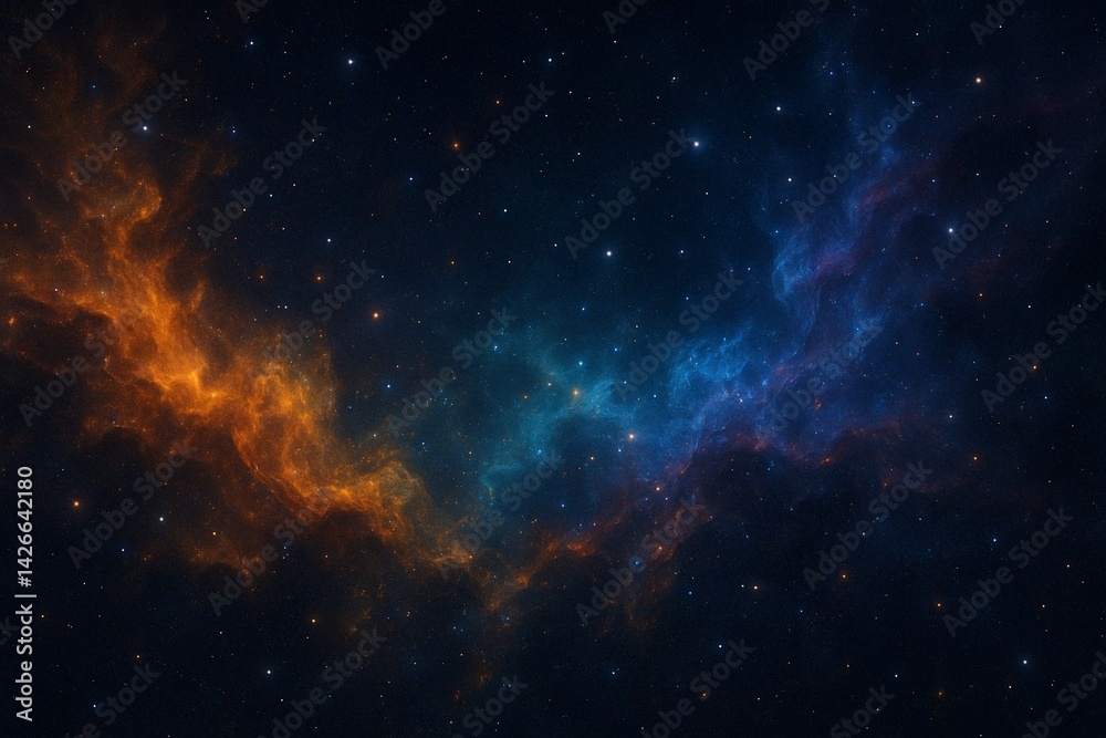 Fototapeta premium Space Nebula