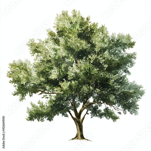 tree isolated on white background