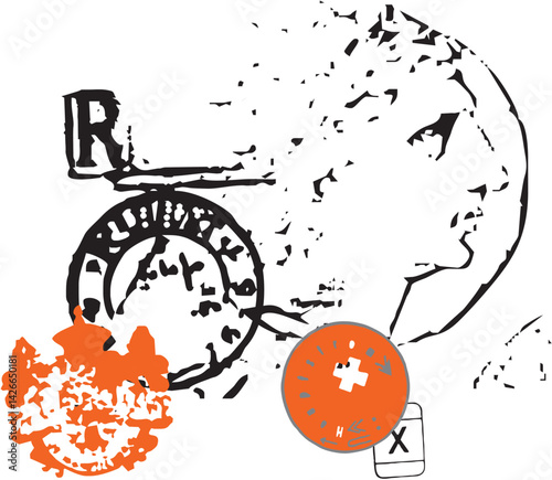 Postmark roman face