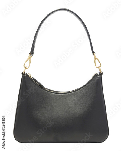 Image of a handbag for fashion on transparent background