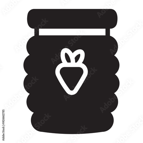 Jam  glyph icon