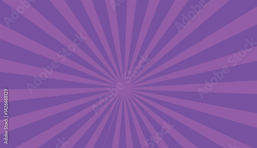Vibrant Pink Sunburst Pattern Background. Ray star burst backdrop.