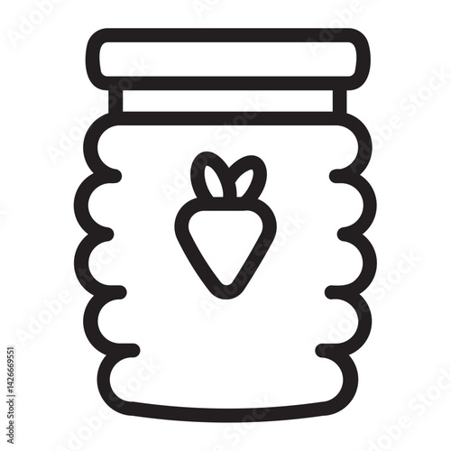 Jam  line icon