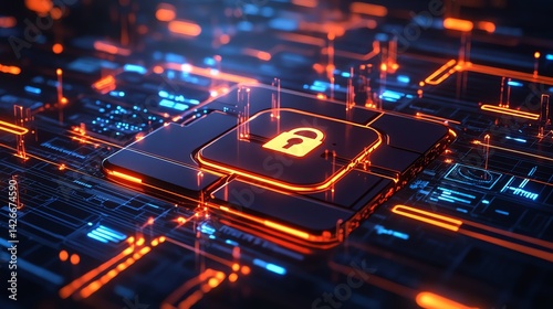 Cybersecurity infographic data protection tips online