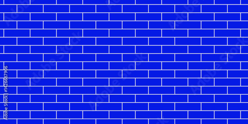 Blue brick wall background. blue stone brick wall seamless background. Seamless Texture Pattern of a Brick Wall. blue bricks wall 3d illustration. Brick wall Texture. wall stone texture background.