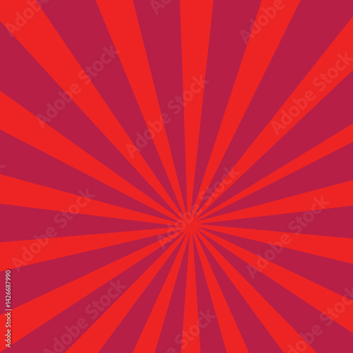 Comic cartoon pink background with star