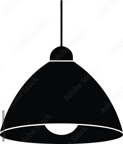 vector illustration of a lamp