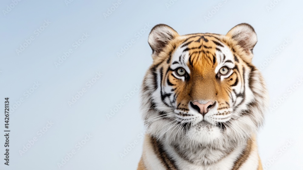 Obraz premium Majestic Tiger Portrait, Wildlife Animal Photo