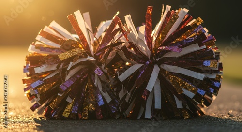 Pom Poms on Ground