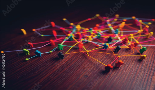 Colorful Network Connections: Exploring the Digital World