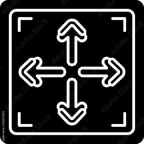 Four Arrow Icon