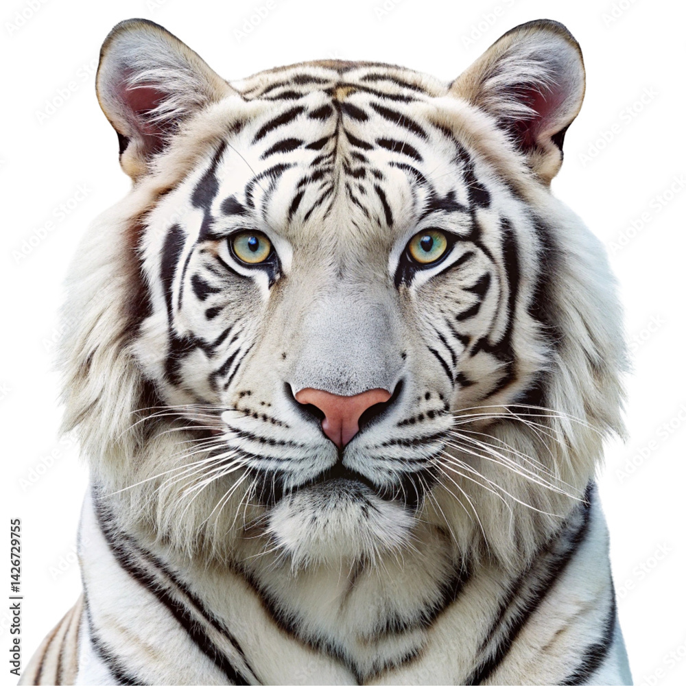 Fototapeta premium white bengal tiger