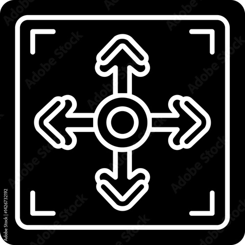Four Arrow Icon