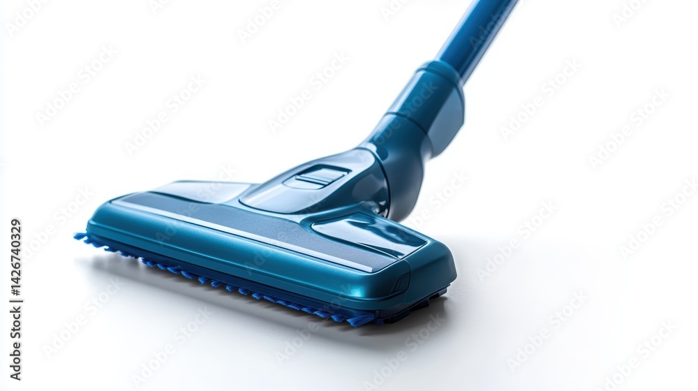 A cordless electric mop isolated on a pure white background, realistic lighting and shadow, ideal for cut-out and compositing A cordless electric mop isolated on a pure white background, realistic lighting and shadow, ideal for cut-out and compositing