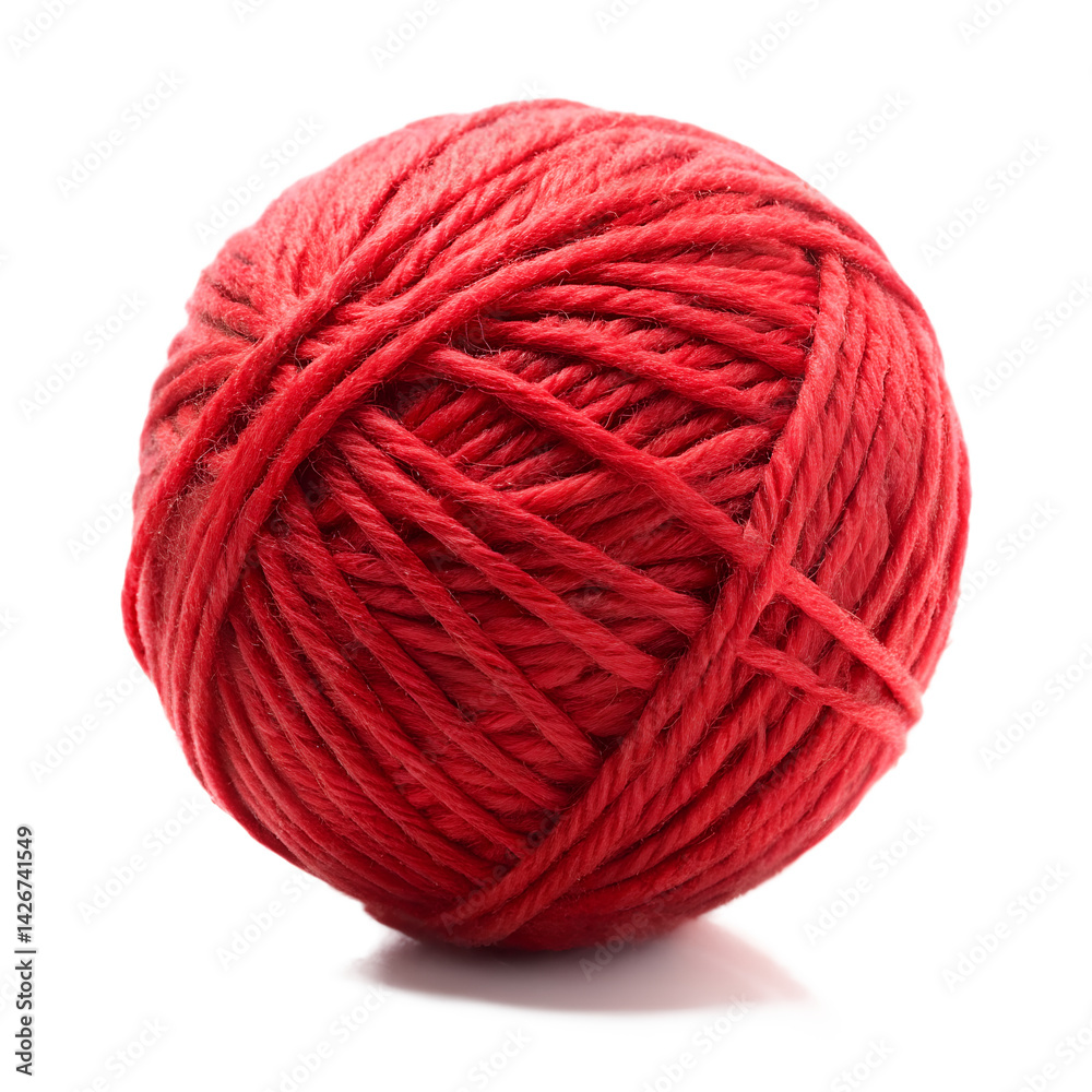 ball of red wool ball of red wool