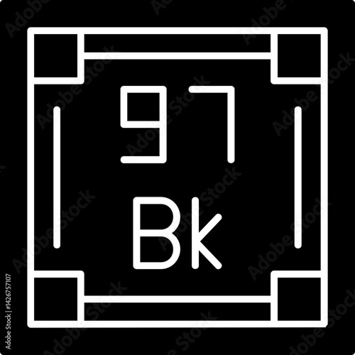 Berkelium icon