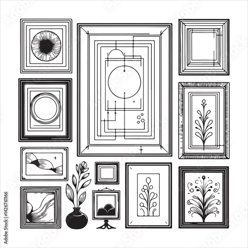set of doors design