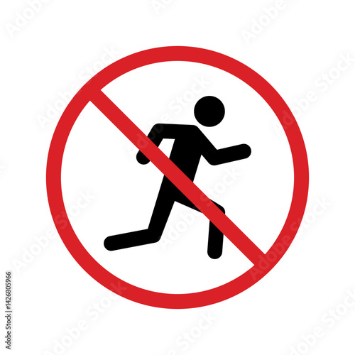 no trespassing icon vector design illustration