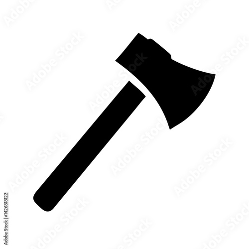 Small Axe or Hatchet Tool Icon Design