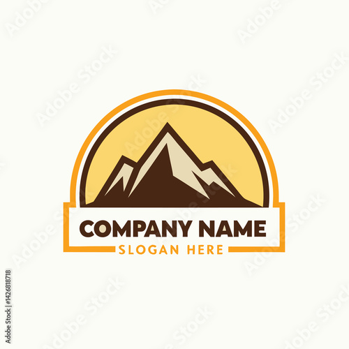 Mountain logo design