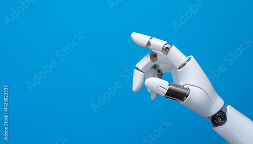 A futuristic robot hand that offers advanced technology. 