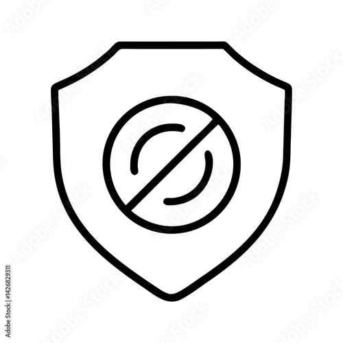 No access security shield protection restricted denied blocked forbidden privacy access control
