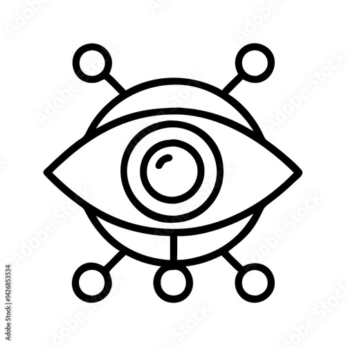 Eye alien ufo spaceship technology science fiction futuristic fantasy space exploration vision