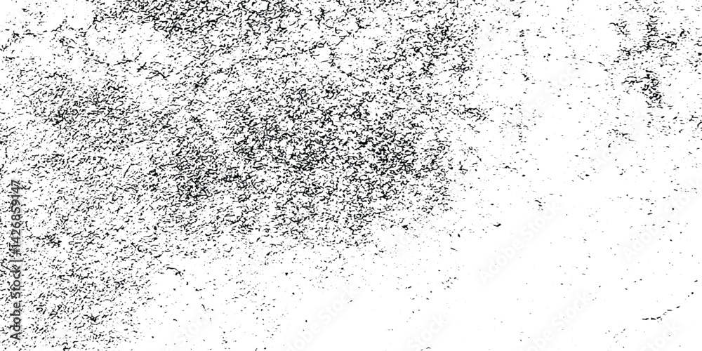 Fototapeta premium Abstract texture old damage dust particle dirty grainy on white background overlay vector textures.