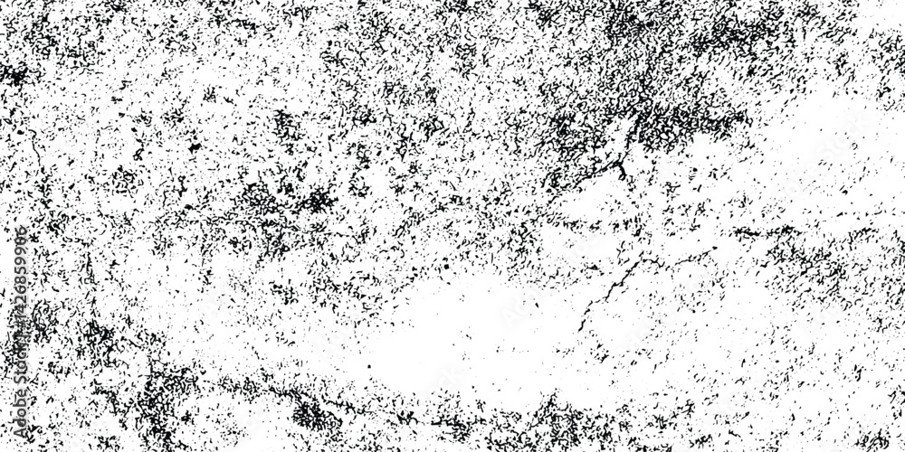 Fototapeta premium Abstract texture old damage dust particle dirty grainy on white background overlay vector textures.