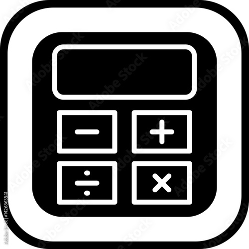 Calculator app Icon style