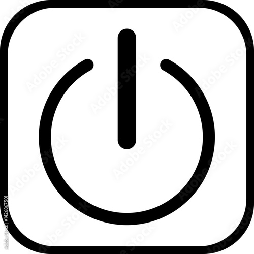 Power button Icon style