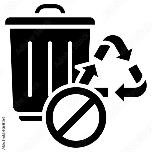 Non Biodegradable Icon