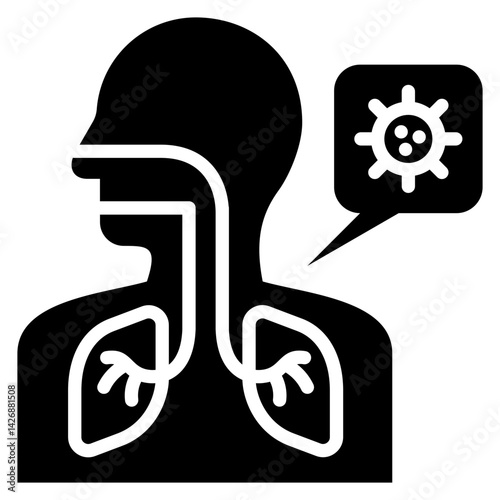 Respiratory Problem Icon