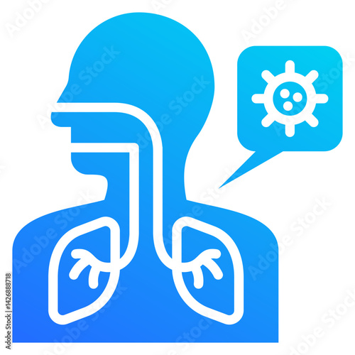 Respiratory Problem Icon