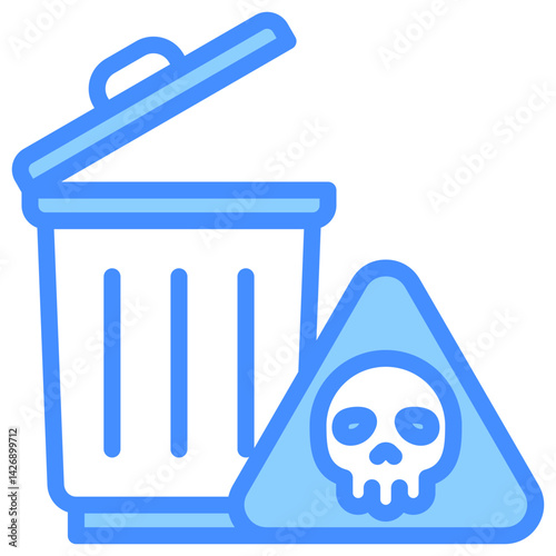 Hazardous Waste Icon