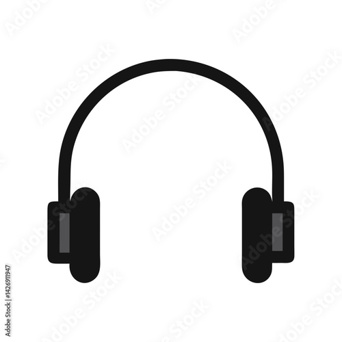 Dark Headphones for Music Listening and Relaxation