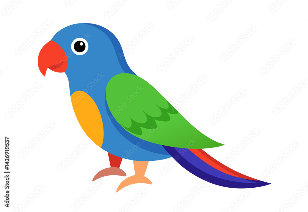 Obraz premium blue and yellow macaw