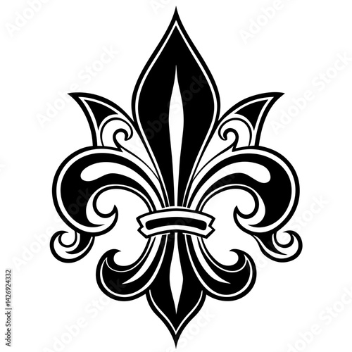 fleur de lis vector