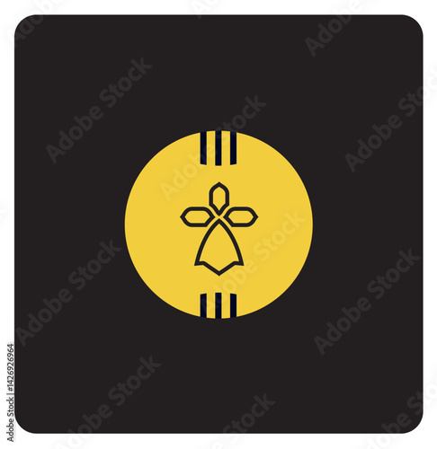Image de marque pour un restaurant crêperie, galetterie. Symbole hermine Bretagne. emblême du pays breton. Charte graphique, branding, identité visuelle, logo, papeterie, enseigne, réseaux sociaux