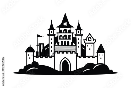 castle in the night