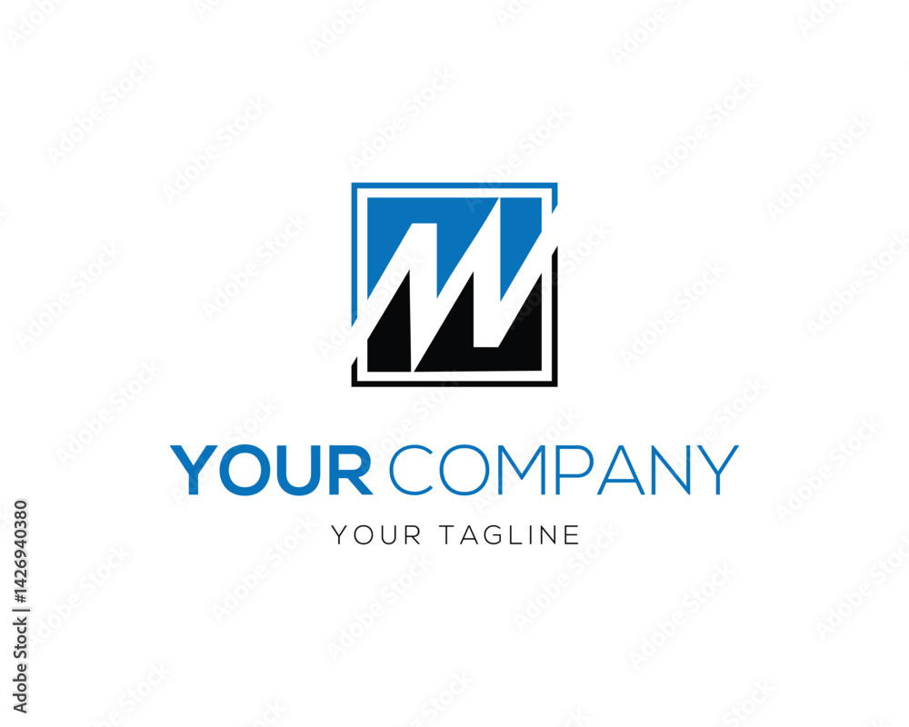Initial letter MW or WM logo vector design templates Initial letter MW or WM logo vector design templates