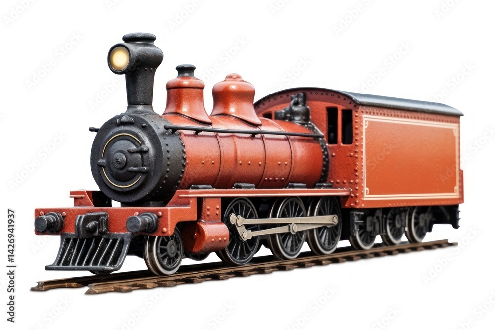 Obraz premium Train locomotive vehicle railway.