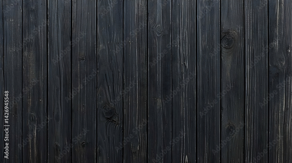 Fototapeta premium Dark Wood Plank Texture Background