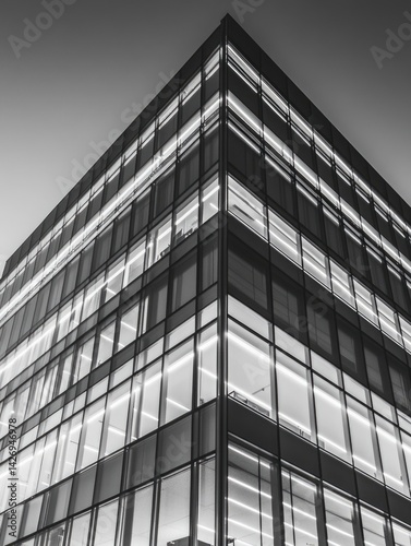 Wallpaper Mural Black and White Cityscape Torontodigital.ca