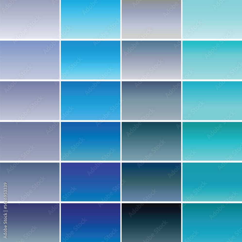Fototapeta premium blue gray skies and water gradient effect backgrounds
