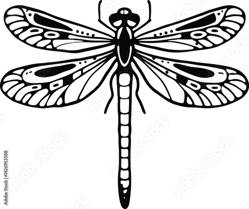 set of dragonfly