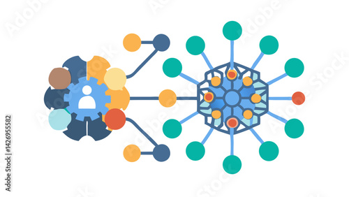 social network concept