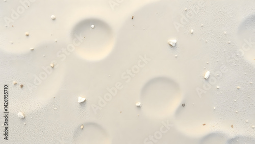 Clean sand texture with detailed surface elements, usable in any design requiring realistic background. Professional quality visual asset