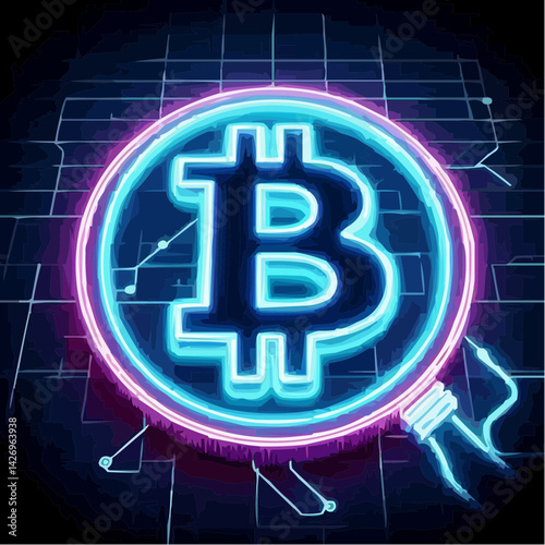 
modified biticoin image with visual details 28