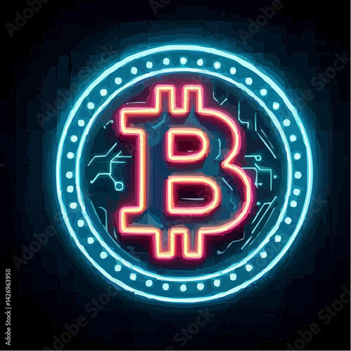 
modified biticoin image with visual details 27
